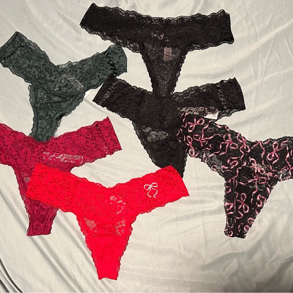 11 pair Lace Thong bundle